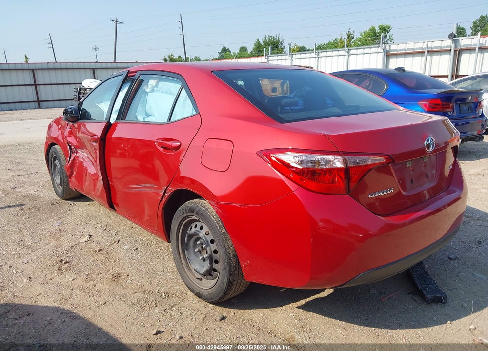 2019 TOYOTA COROLLA LE VIN: 5YFBURHE9KP893473