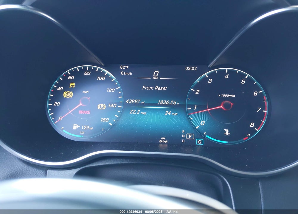 2020 MERCEDES-BENZ GLC CLASS VIN: W1N0G8DB3LF860913