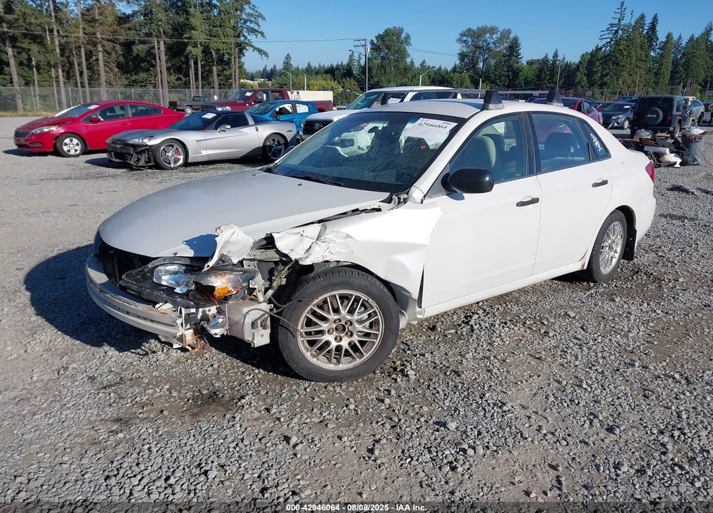 2008 SUBARU IMPREZA 2.5I VIN: JF1GE61698H519900