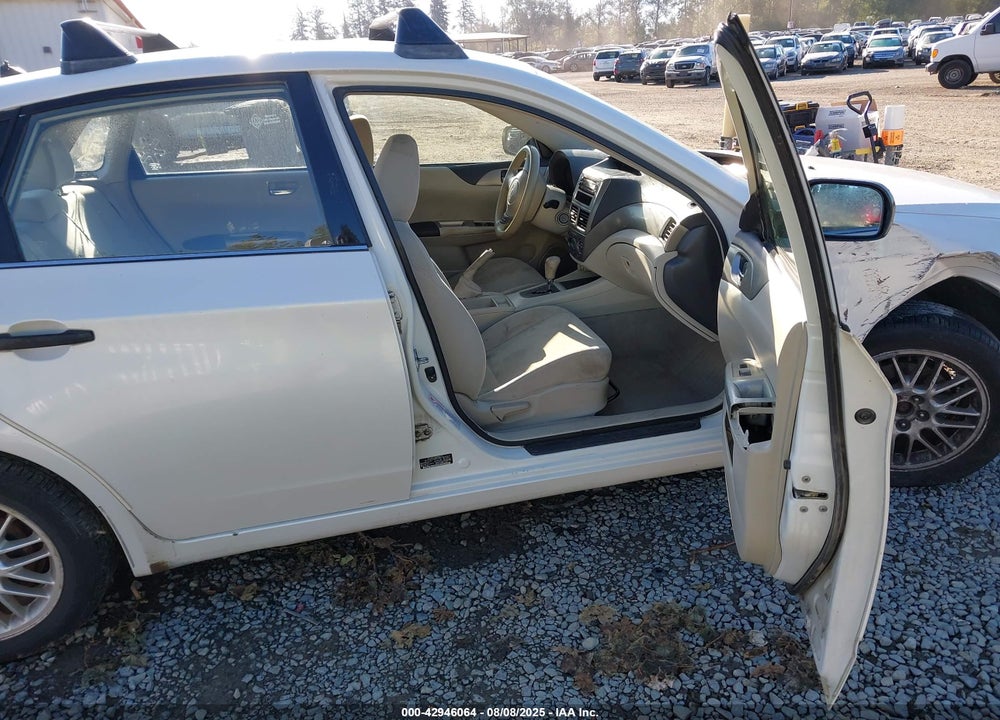 2008 SUBARU IMPREZA 2.5I VIN: JF1GE61698H519900