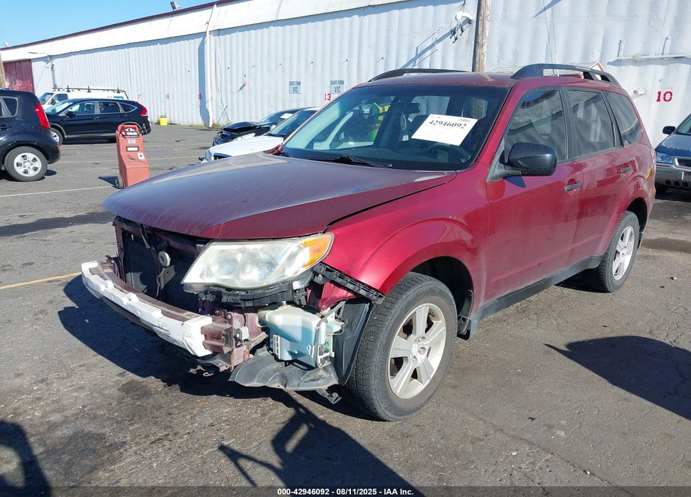 2011 SUBARU FORESTER VIN: JF2SHBBCXBH783712