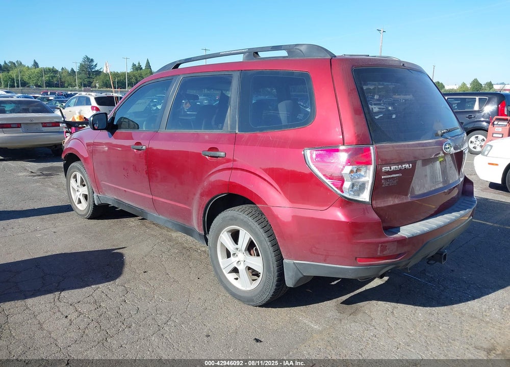 2011 SUBARU FORESTER VIN: JF2SHBBCXBH783712