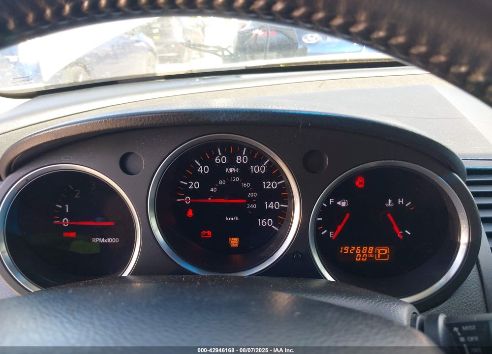 2007 NISSAN MAXIMA VIN: 1N4BA41E67C832058