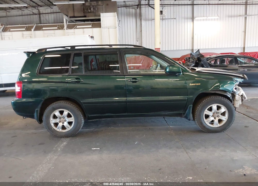 2001 TOYOTA HIGHLANDER V6 VIN: JTEHF21A410039000