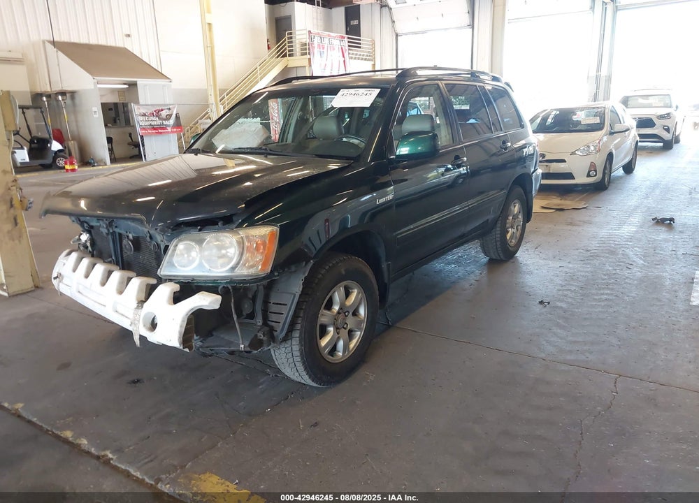 2001 TOYOTA HIGHLANDER V6 VIN: JTEHF21A410039000