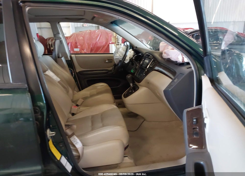 2001 TOYOTA HIGHLANDER V6 VIN: JTEHF21A410039000