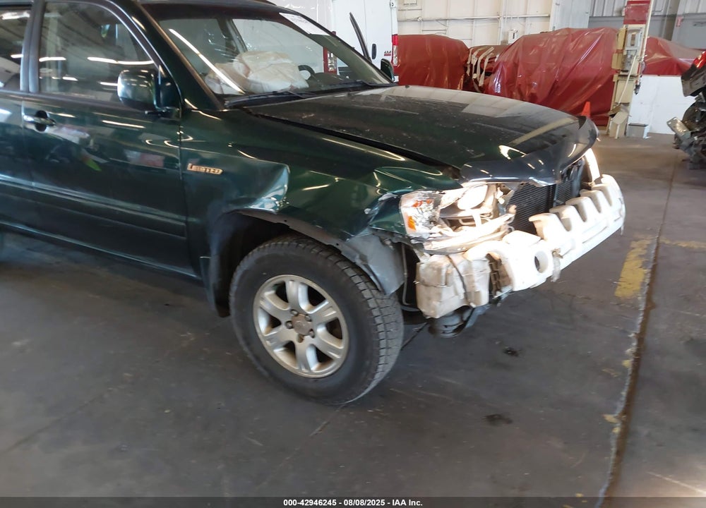 2001 TOYOTA HIGHLANDER V6 VIN: JTEHF21A410039000