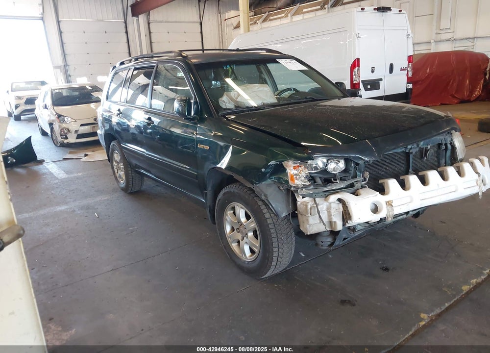 2001 TOYOTA HIGHLANDER V6 VIN: JTEHF21A410039000