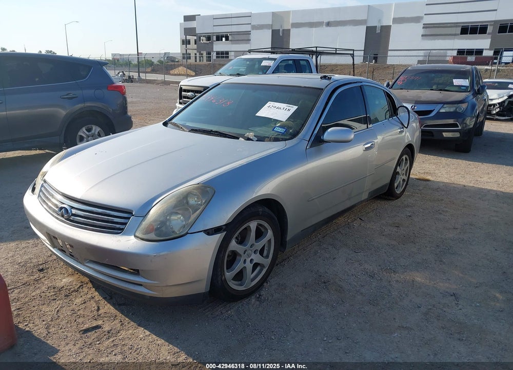2003 INFINITI G35 LUXURY LEATHER VIN: JNKCV51E73M324936