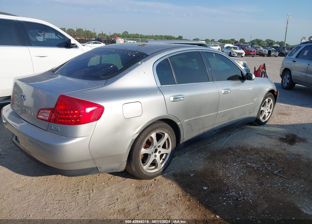 2003 INFINITI G35 LUXURY LEATHER VIN: JNKCV51E73M324936