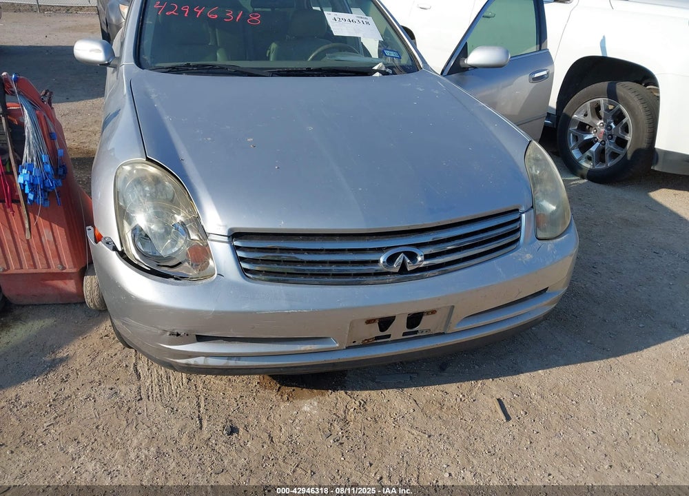 2003 INFINITI G35 LUXURY LEATHER VIN: JNKCV51E73M324936