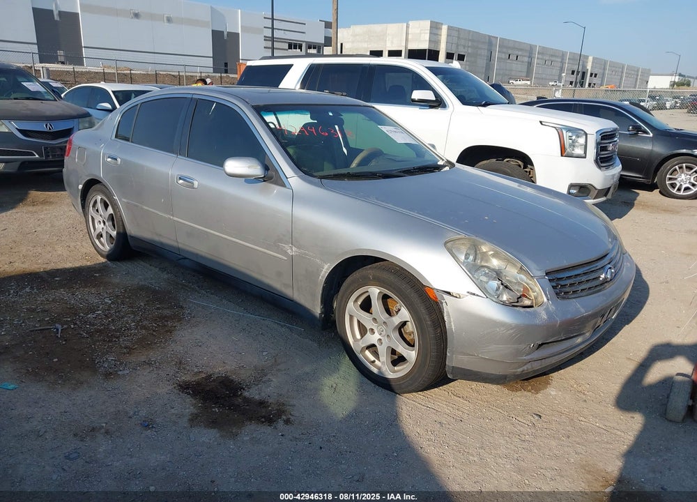 2003 INFINITI G35 LUXURY LEATHER VIN: JNKCV51E73M324936