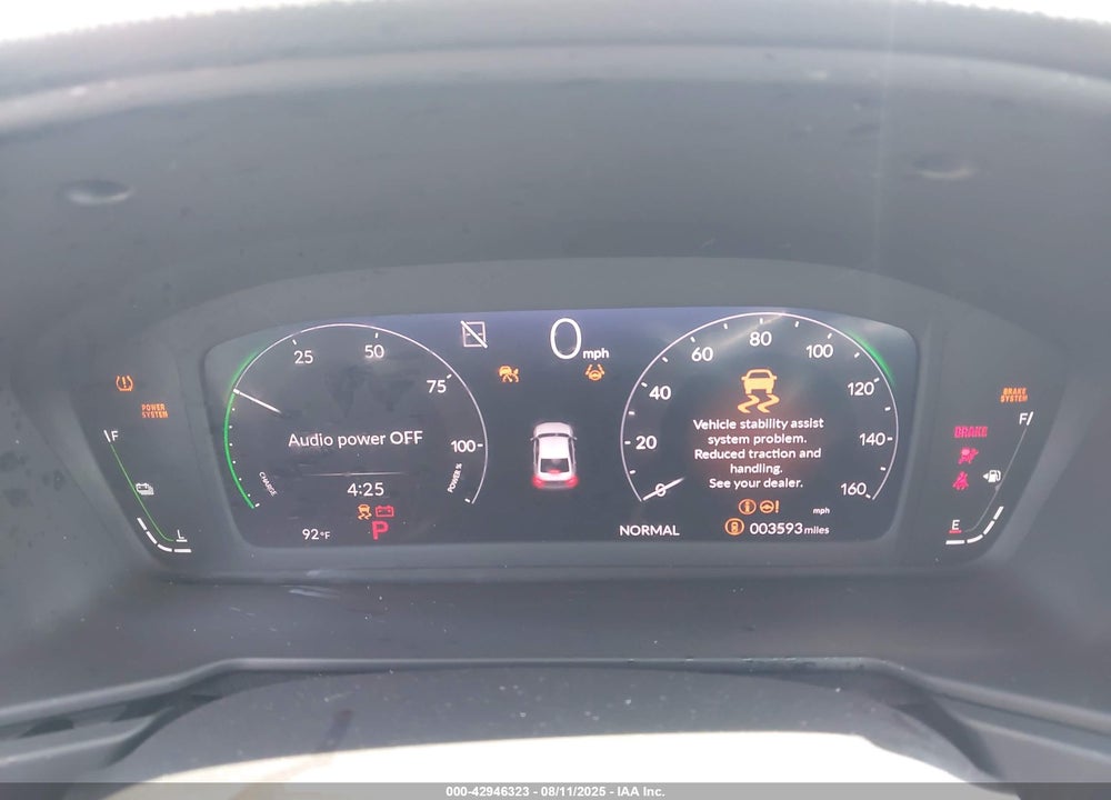 2025 HONDA ACCORD VIN: 1HGCY2F78SA052836