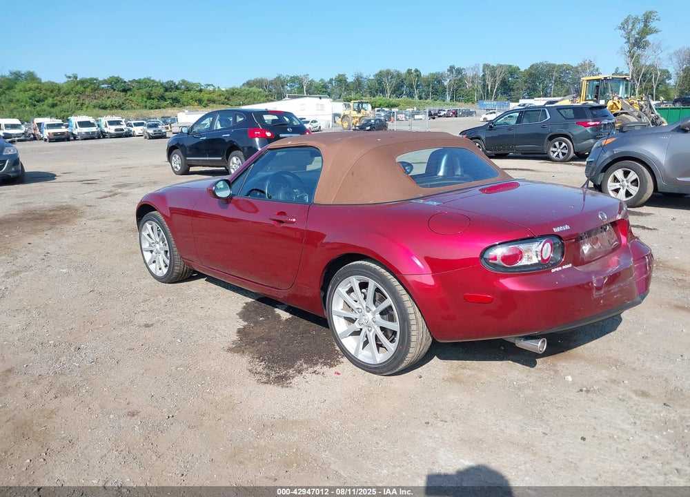 2008 MAZDA MX-5 GRAND TOURING VIN: JM1NC25F980143059