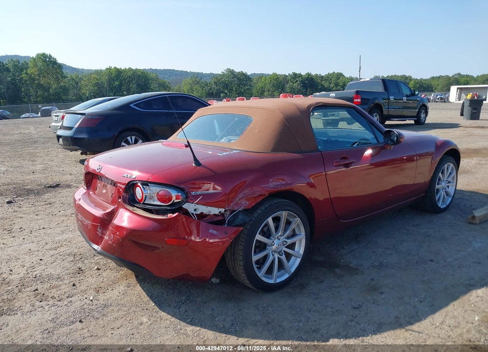 2008 MAZDA MX-5 GRAND TOURING VIN: JM1NC25F980143059