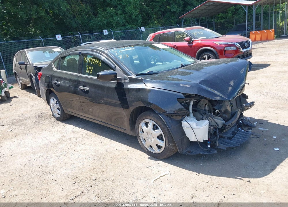2019 NISSAN SENTRA S VIN: 3N1AB7AP1KY321270