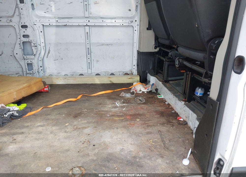 2022 RAM PROMASTER 2500 HIGH ROOF 159 WB VIN: 3C6LRVDG7NE110590