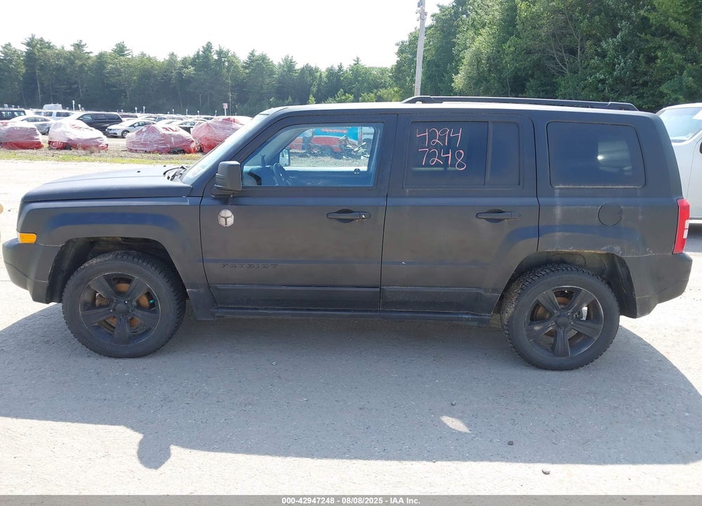 2012 JEEP PATRIOT VIN: 1C4NJRFB8CD567246