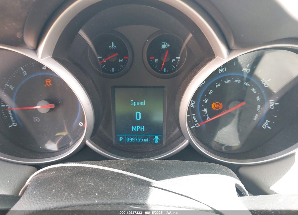 2012 CHEVROLET CRUZE VIN: 1G1PF5SC9C7133104