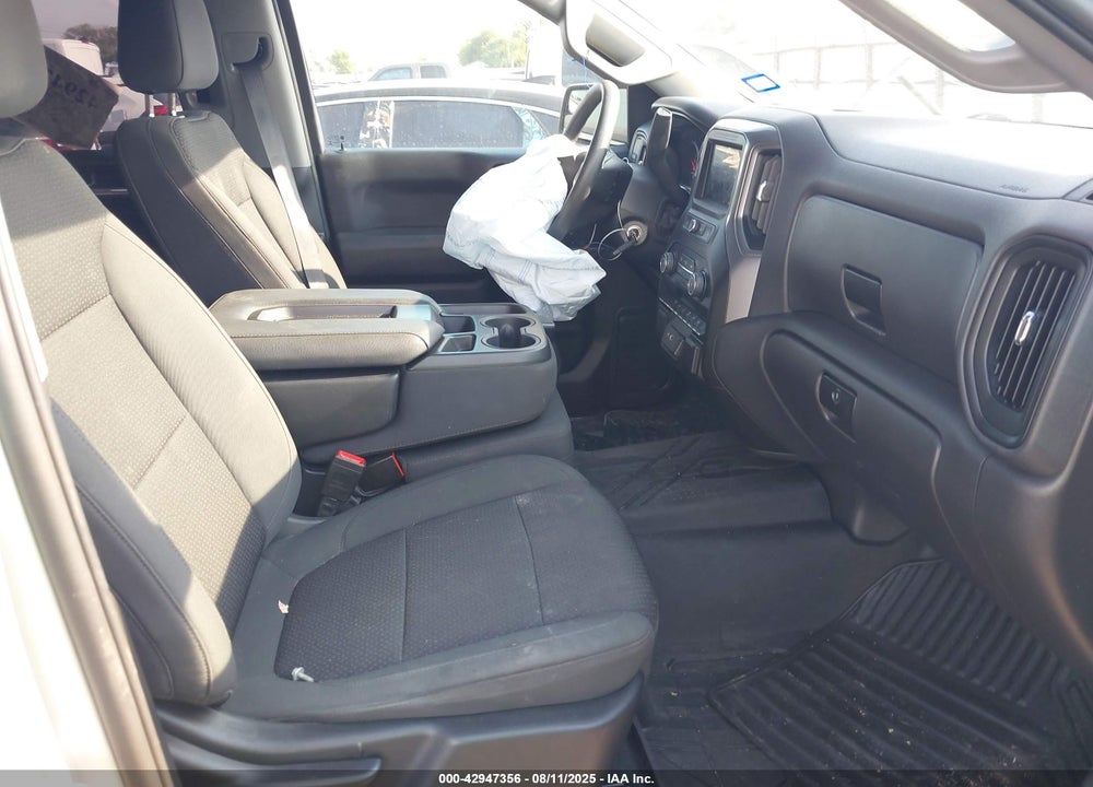 2021 CHEVROLET SILVERADO 1500 2WD SHORT BED CUSTOM VIN: 3GCPWBEK9MG465882