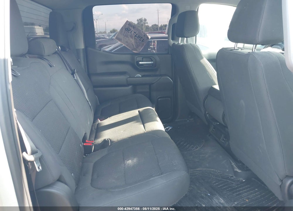 2021 CHEVROLET SILVERADO 1500 2WD SHORT BED CUSTOM VIN: 3GCPWBEK9MG465882