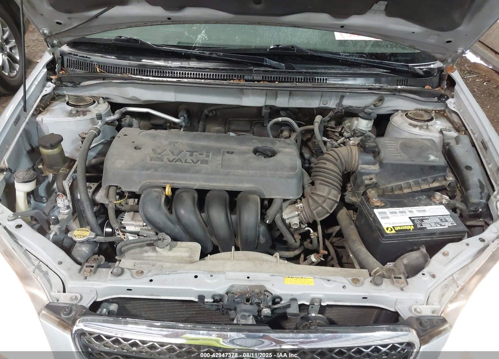 2008 TOYOTA COROLLA LE VIN: 2T1BR32E98C903693
