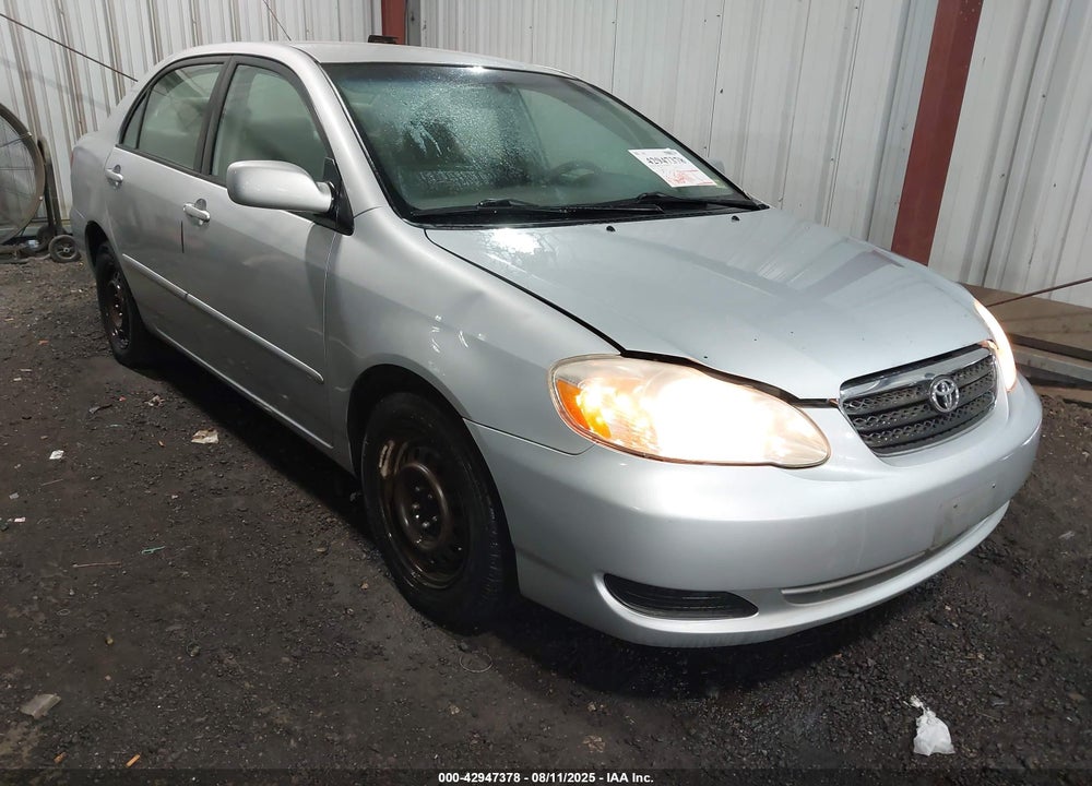 2008 TOYOTA COROLLA LE VIN: 2T1BR32E98C903693
