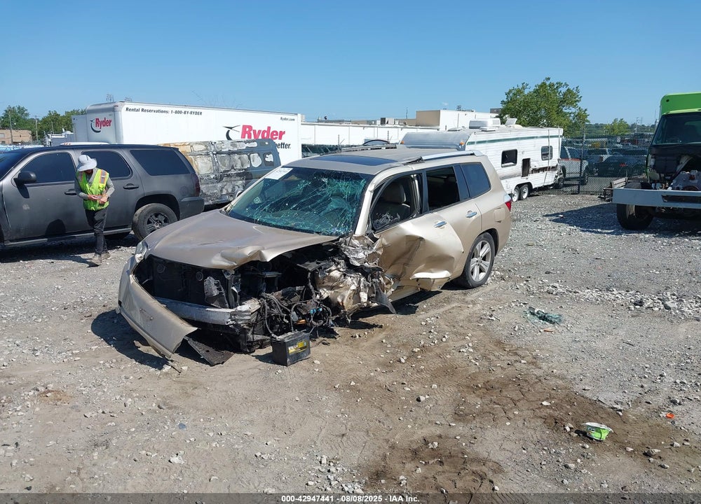 2008 TOYOTA HIGHLANDER LIMITED VIN: JTEES42A382005430
