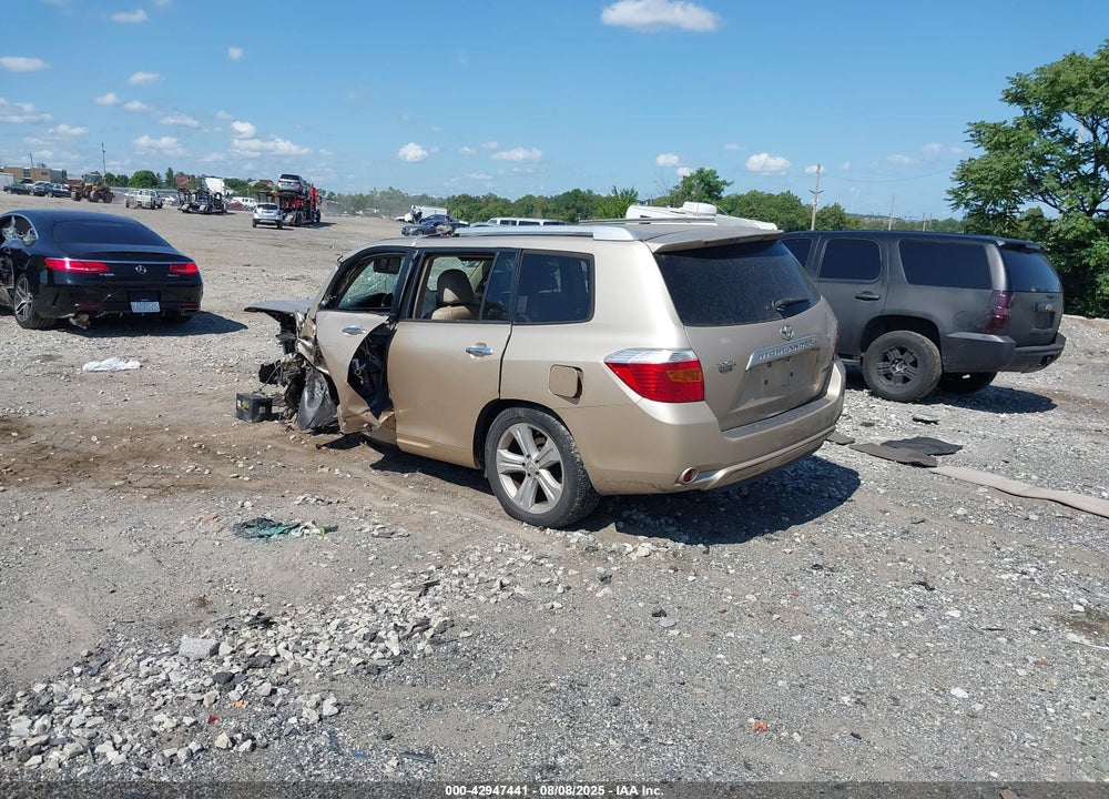 2008 TOYOTA HIGHLANDER LIMITED VIN: JTEES42A382005430