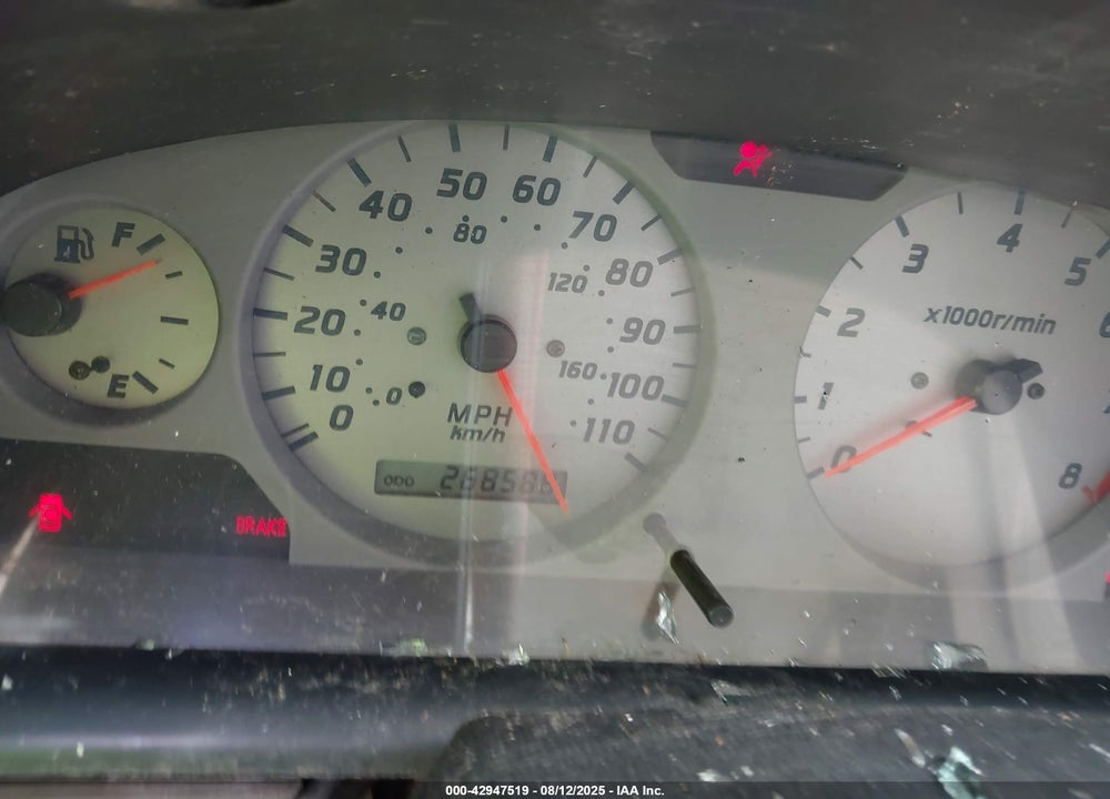 2001 NISSAN FRONTIER DESERT RUNNER SE-V6 VIN: 1N6ED26T61C300601