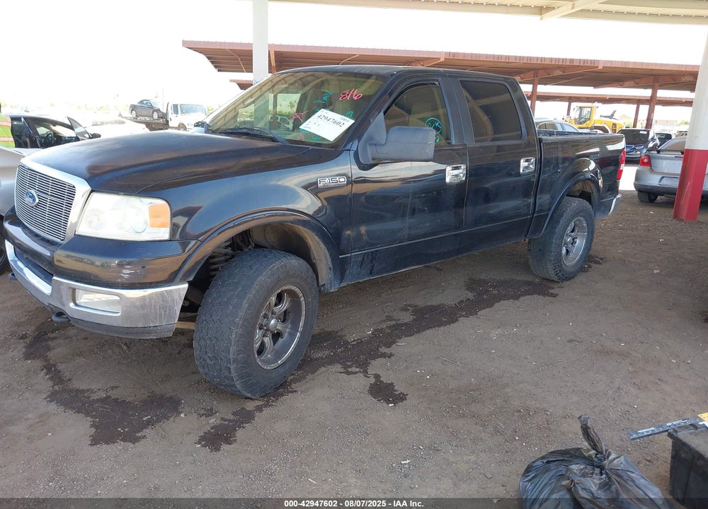 2005 FORD F-150 VIN: 1FTPW14565KE62535