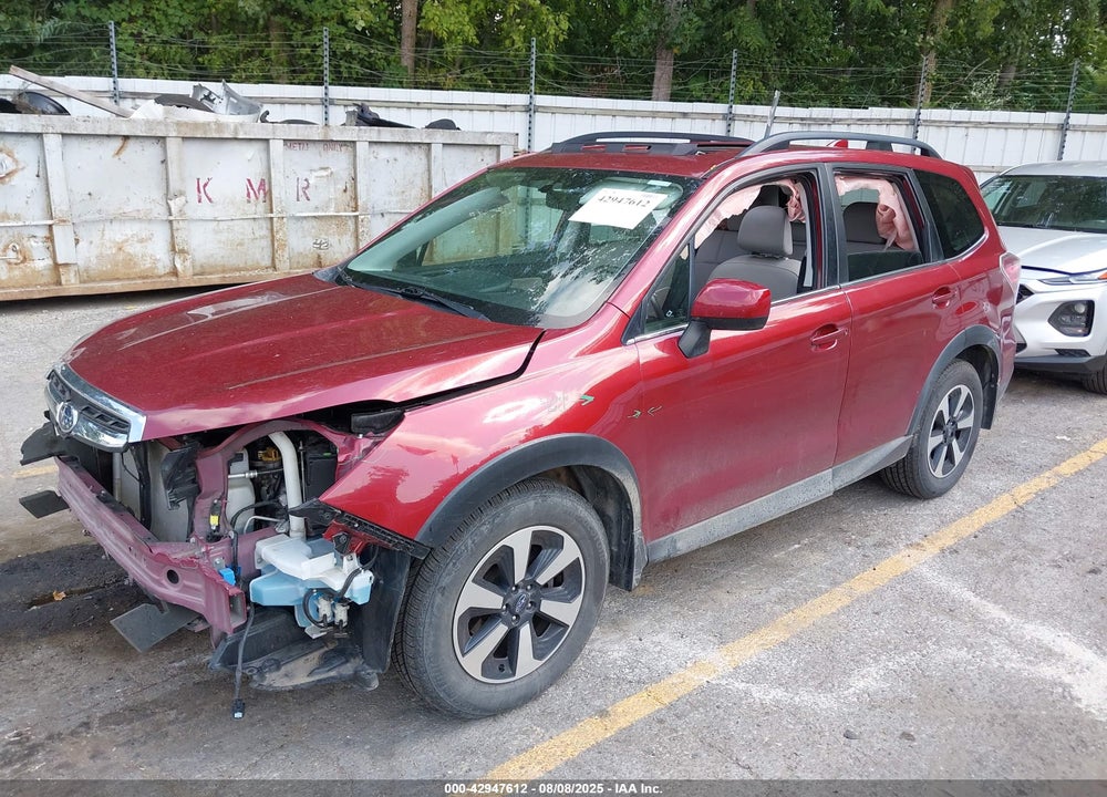 2018 SUBARU FORESTER VIN: JF2SJAJC4JH491861