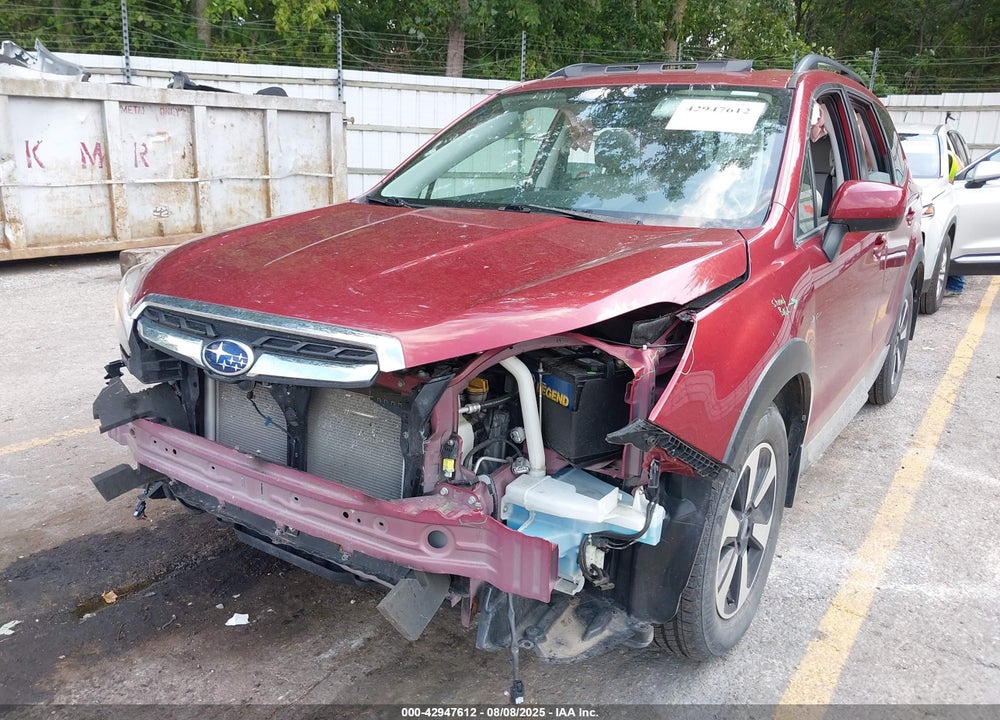 2018 SUBARU FORESTER VIN: JF2SJAJC4JH491861