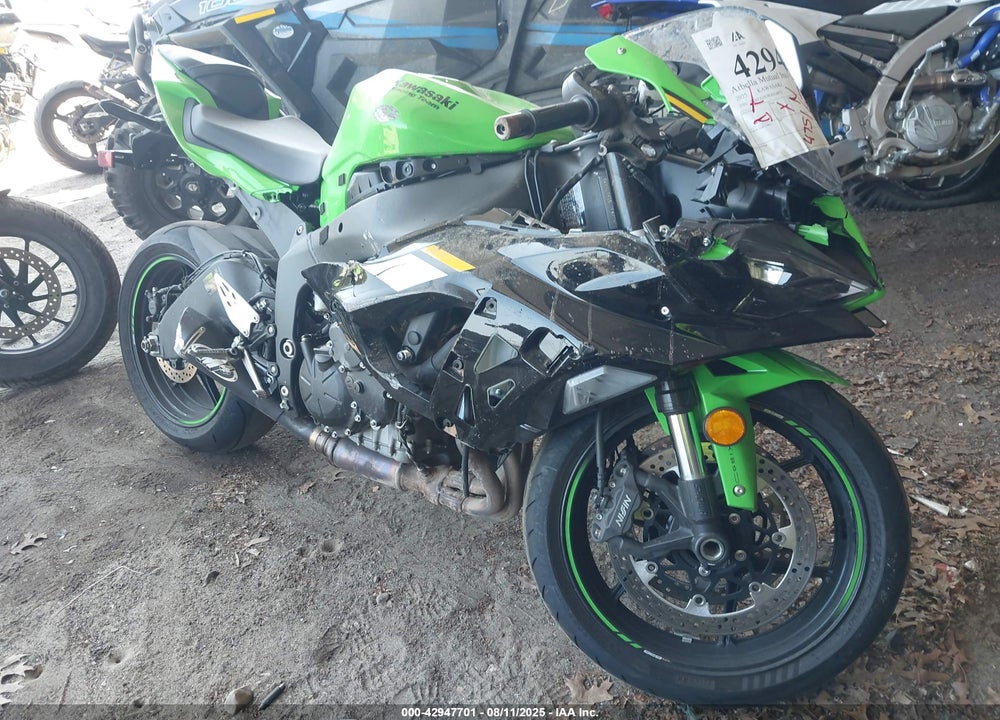 2025 KAWASAKI ZX636 K VIN: JKBZXJJ19SA018872