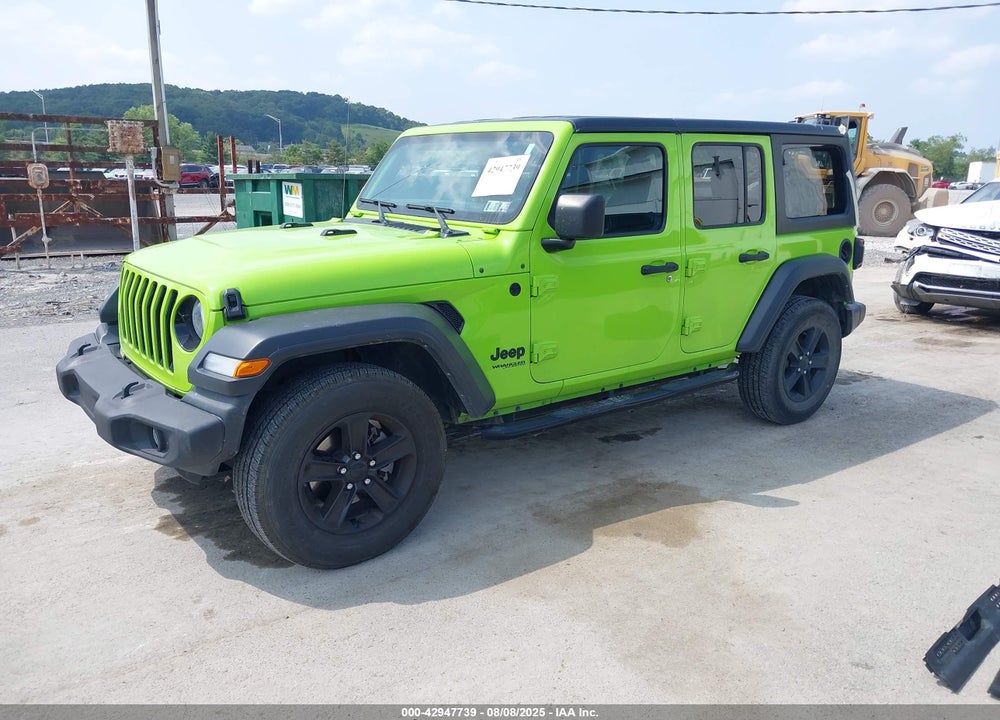 2021 JEEP WRANGLER UNLIMITED VIN: 1C4HJXDN5MW837747