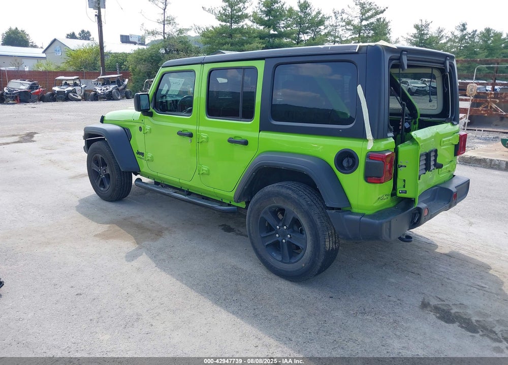 2021 JEEP WRANGLER UNLIMITED VIN: 1C4HJXDN5MW837747