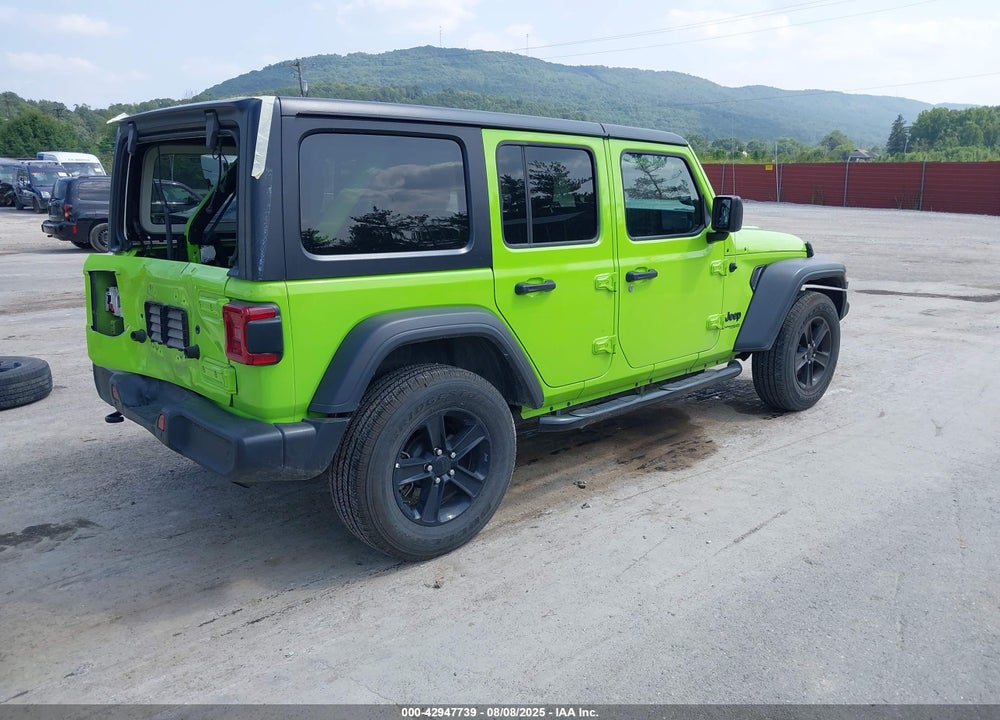2021 JEEP WRANGLER UNLIMITED VIN: 1C4HJXDN5MW837747