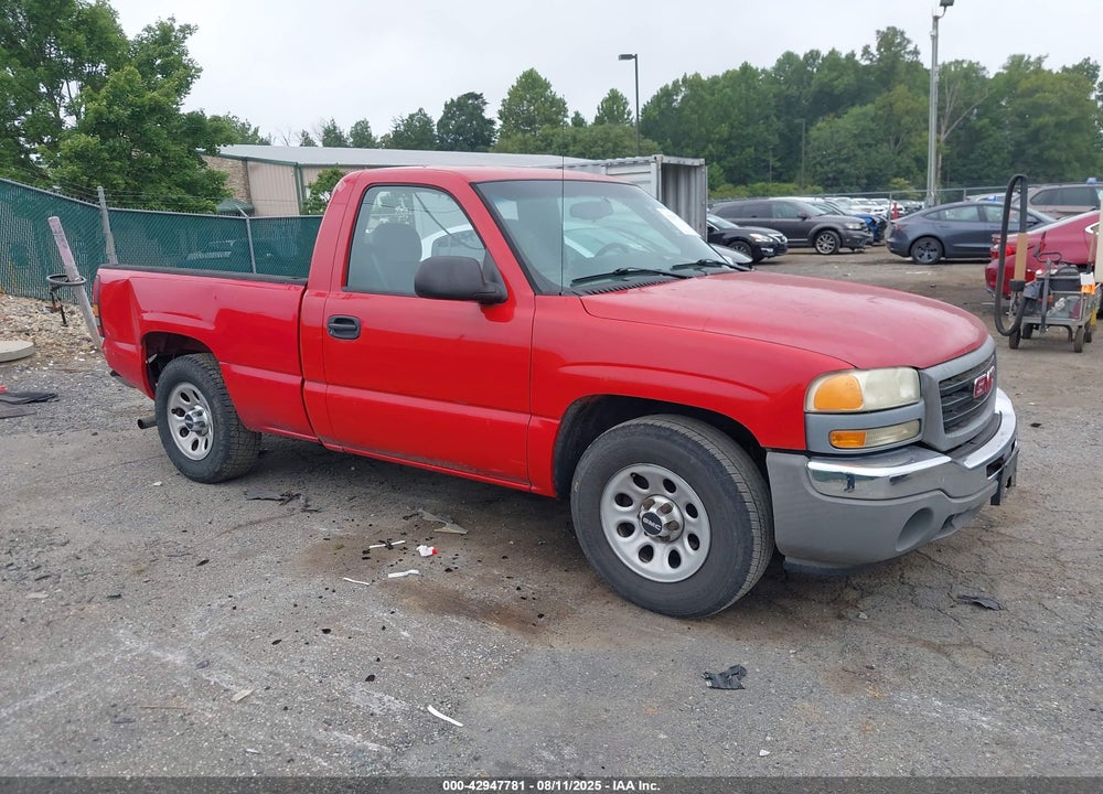 2006 GMC SIERRA 1500 WORK TRUCK VIN: 3GTEC14X16G201940