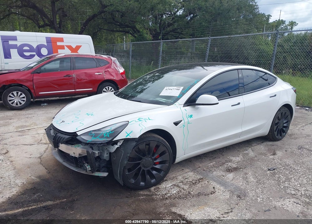 2022 TESLA MODEL 3 VIN: 5YJ3E1EC4NF105673
