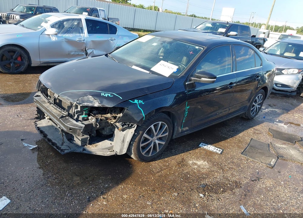 2017 VOLKSWAGEN JETTA VIN: 3VWDB7AJ7HM296345