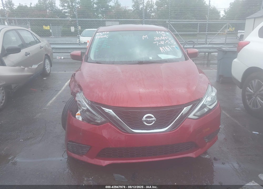 2017 NISSAN SENTRA SV VIN: 3N1AB7AP1HY382045