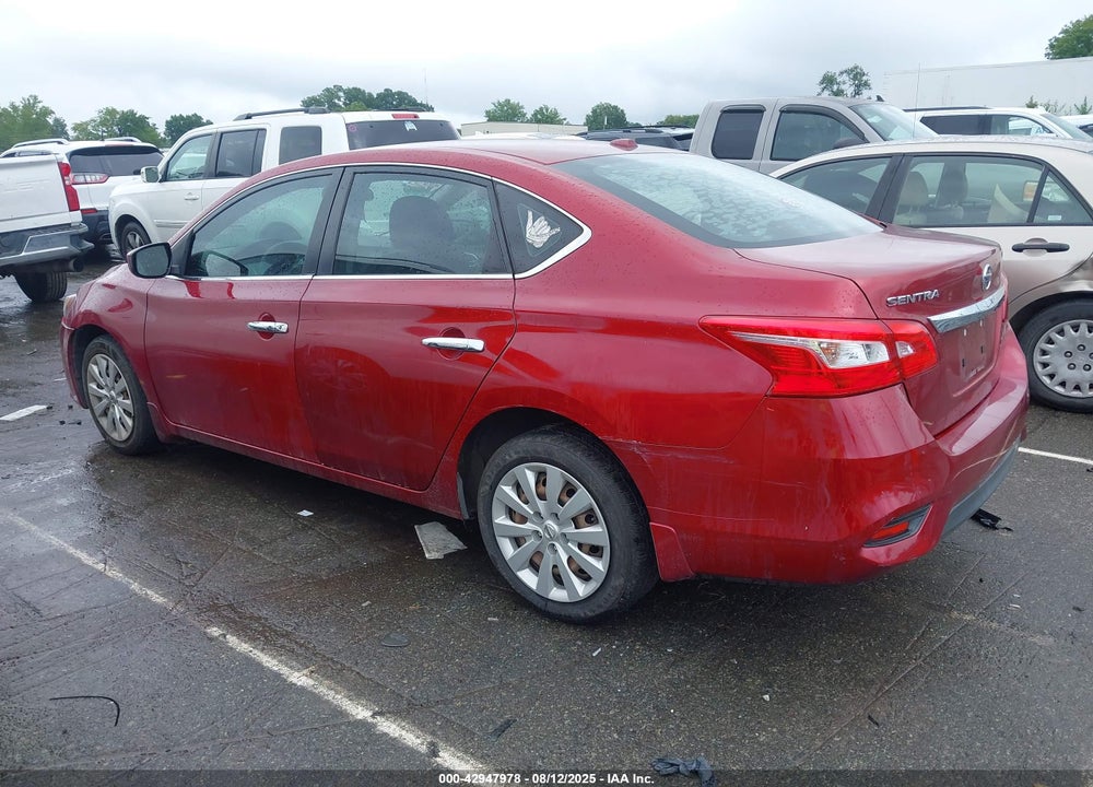 2017 NISSAN SENTRA SV VIN: 3N1AB7AP1HY382045
