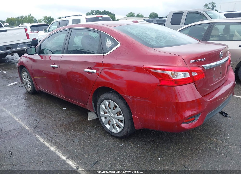 2017 NISSAN SENTRA SV VIN: 3N1AB7AP1HY382045