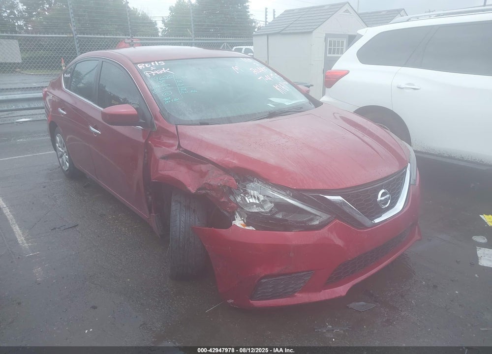 2017 NISSAN SENTRA SV VIN: 3N1AB7AP1HY382045