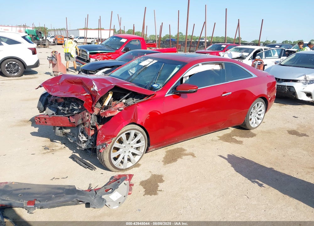2017 CADILLAC ATS VIN: 1G6AB1RX9H0168349