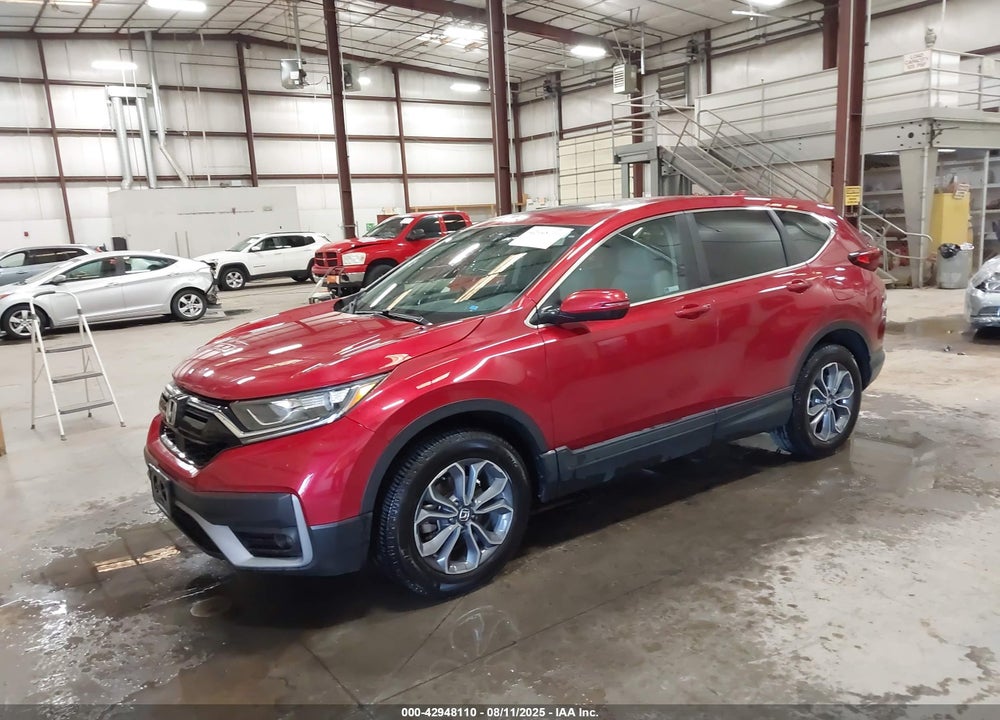 2022 HONDA CR-V AWD EX-L VIN: 5J6RW2H8XNA007142