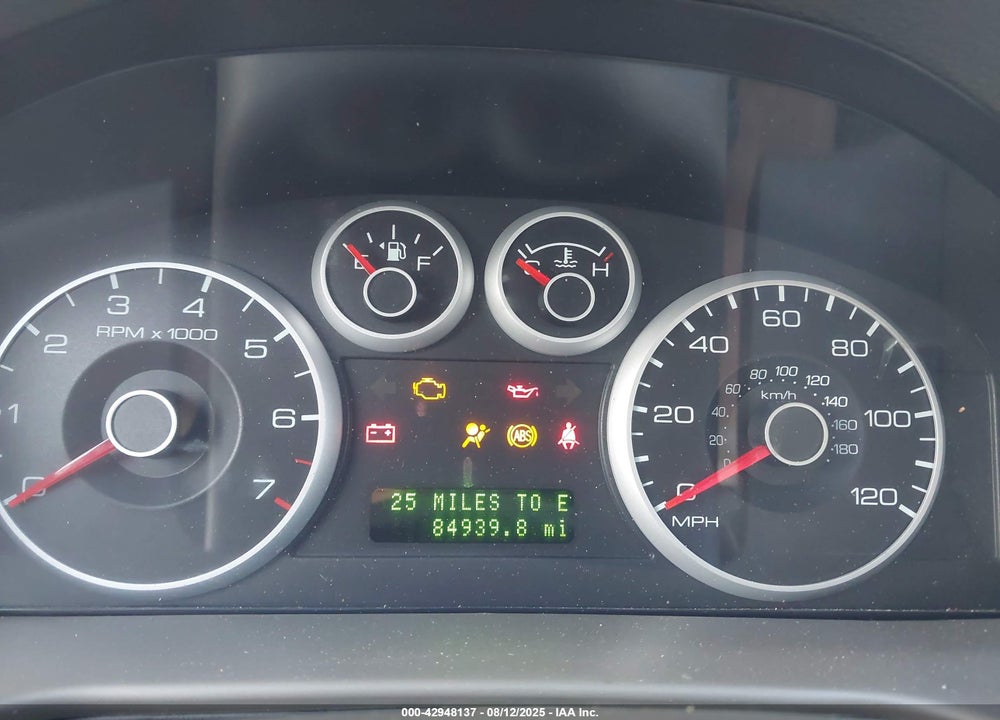 2007 FORD FUSION VIN: 3FAHP01177R257386