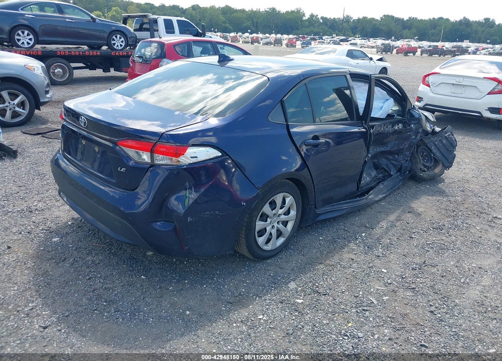 2020 TOYOTA COROLLA LE VIN: JTDEPRAE0LJ019646