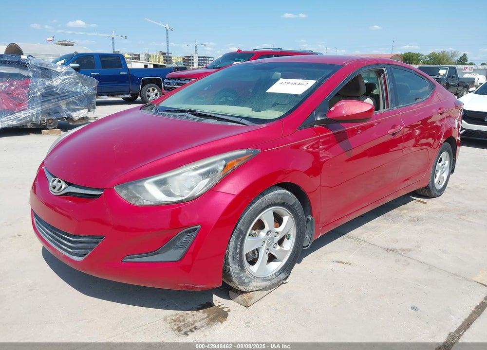 2015 HYUNDAI ELANTRA VIN: KMHDH4AE5FU353584