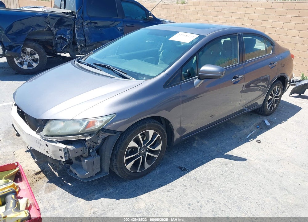 2014 HONDA CIVIC EX VIN: 19XFB2F83EE238713